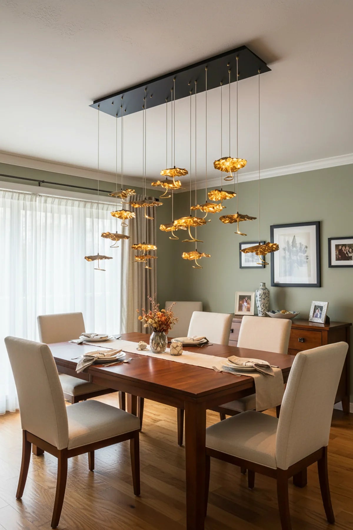 Brass Aviary Constellation Chandelier
