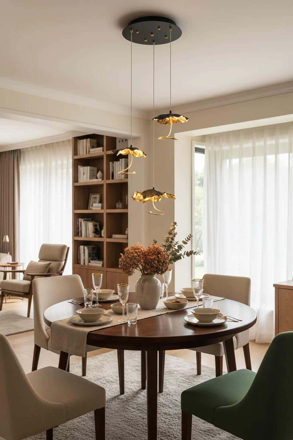 Brass Aviary Constellation Chandelier